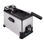 Kalorik XL Deep Fryer with Oil Filtration System, 4.2 Qt. Stainless Steel thumbnail 1
