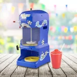 Great Northern Popcorn Ice Cub Shaved Ice Machine, 24 oz. Blue thumbnail 4