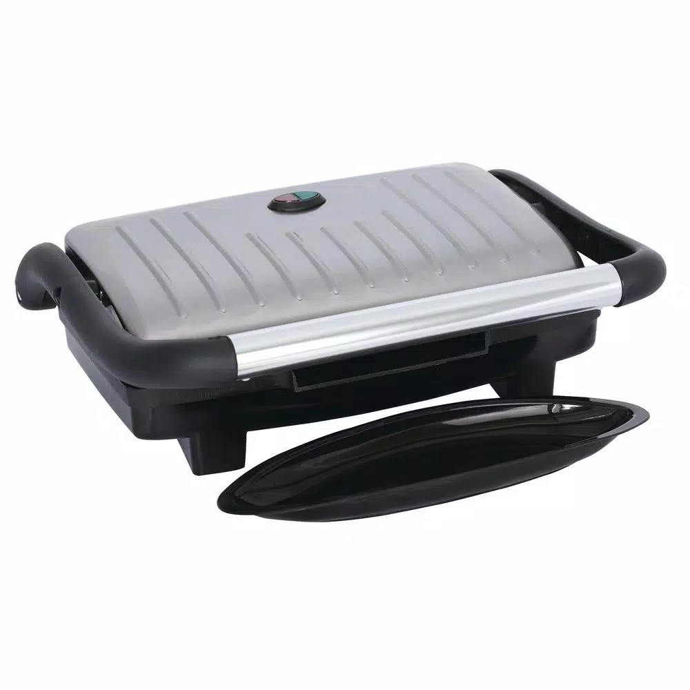 Brentwood Appliances 1,000-Watt Metallic Ceramic Panini Press & Sandwich Maker