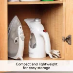 Proctor Silex Handheld Garment Steamer, Compact Travel Clothes Steamer, White thumbnail 5