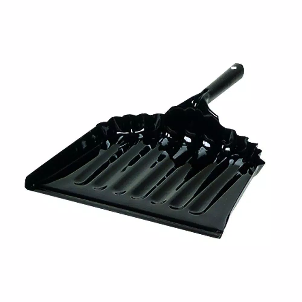 Carlisle 12 in. Heavy Duty Metal Dust Pan, Standard Steel Design (Case of 12)