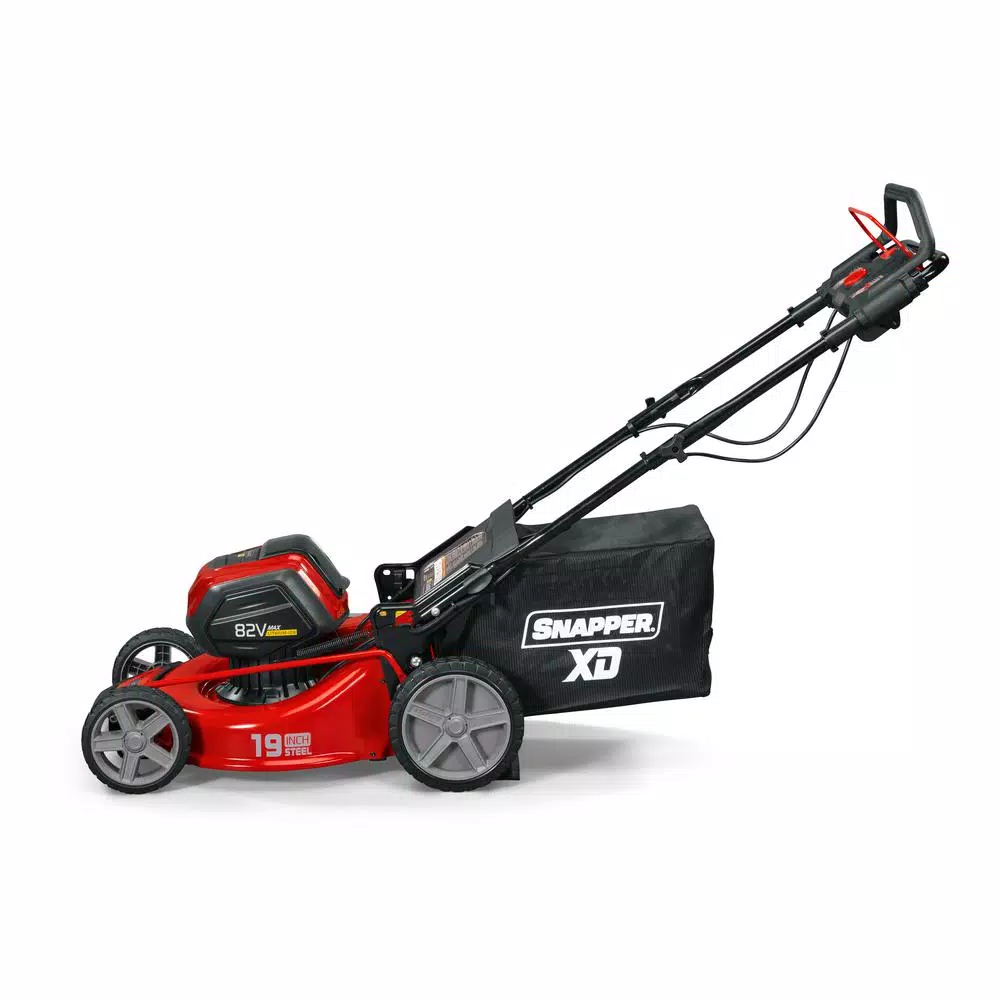 Snapper XD 19 in. 82V Cordless Self-Propelled Mower Kit with StepSense Technology