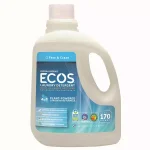 ECOS 2X Ultra Concentrate Free and Clear Liquid Laundry Detergent, 170 oz. thumbnail 1