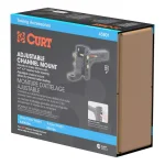 CURT Adjustable Channel Hitch Ball Mount, 2" Shank, 1" Ball Hole, 6,000 lbs Capacity thumbnail 5