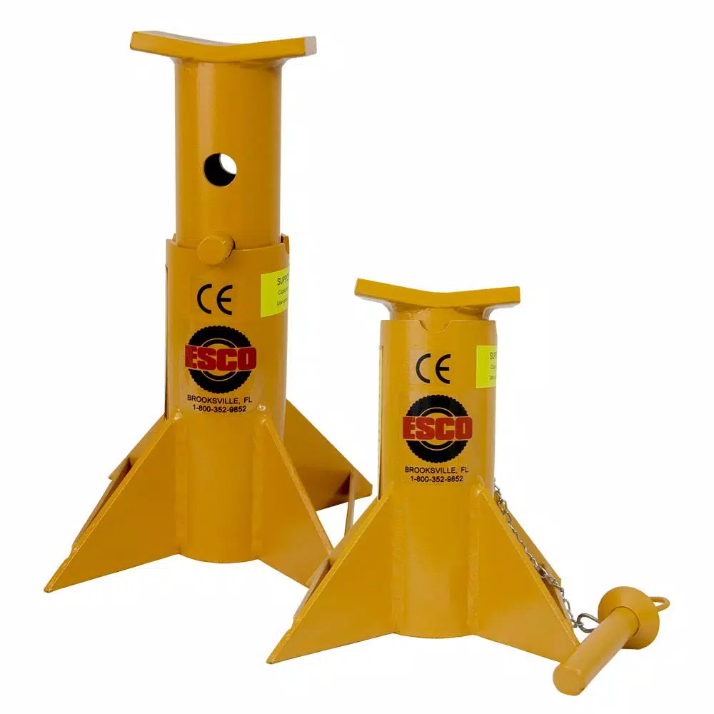 ESCO 13-Ton Forklift and Tractor Jack Stands, Pair