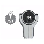 TEKTON 1/2 in. Drive 12 in. Swivel Head Ratchet, 72-Tooth thumbnail 9