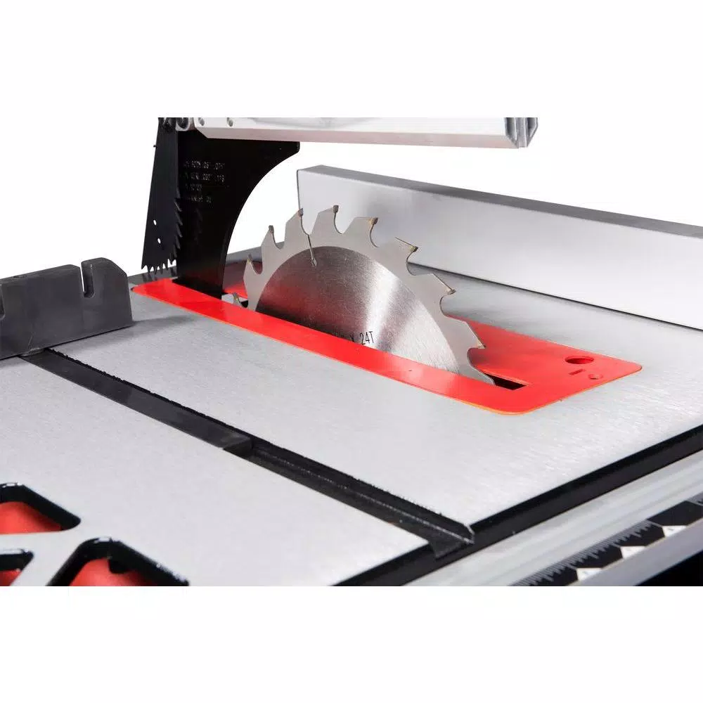 General International 10 in. Table Saw with Heavy Duty Steel Stand, 13 Amp High-Torque Motor
