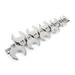TEKTON 10-Piece 3/8 in. Drive Crowfoot Wrench Set, SAE (3/8 in. to 1 in.) thumbnail 2