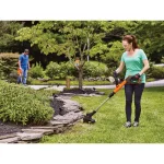 BLACK+DECKER 20V MAX 12 in. Cordless 2-in-1 String Trimmer and Edger with 2.5 Ah Battery and Charger thumbnail 9