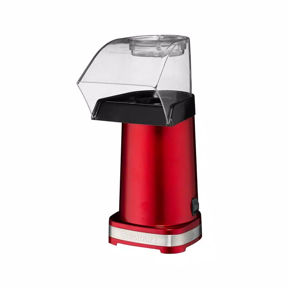 Cuisinart Easy Pop Hot Air Popcorn Maker, 1500W, Metallic Red