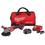 Milwaukee M18 FUEL 4-1/2 in. to 6 in. Braking Angle Grinder Kit with Two 6.0 Ah Batteries thumbnail 1