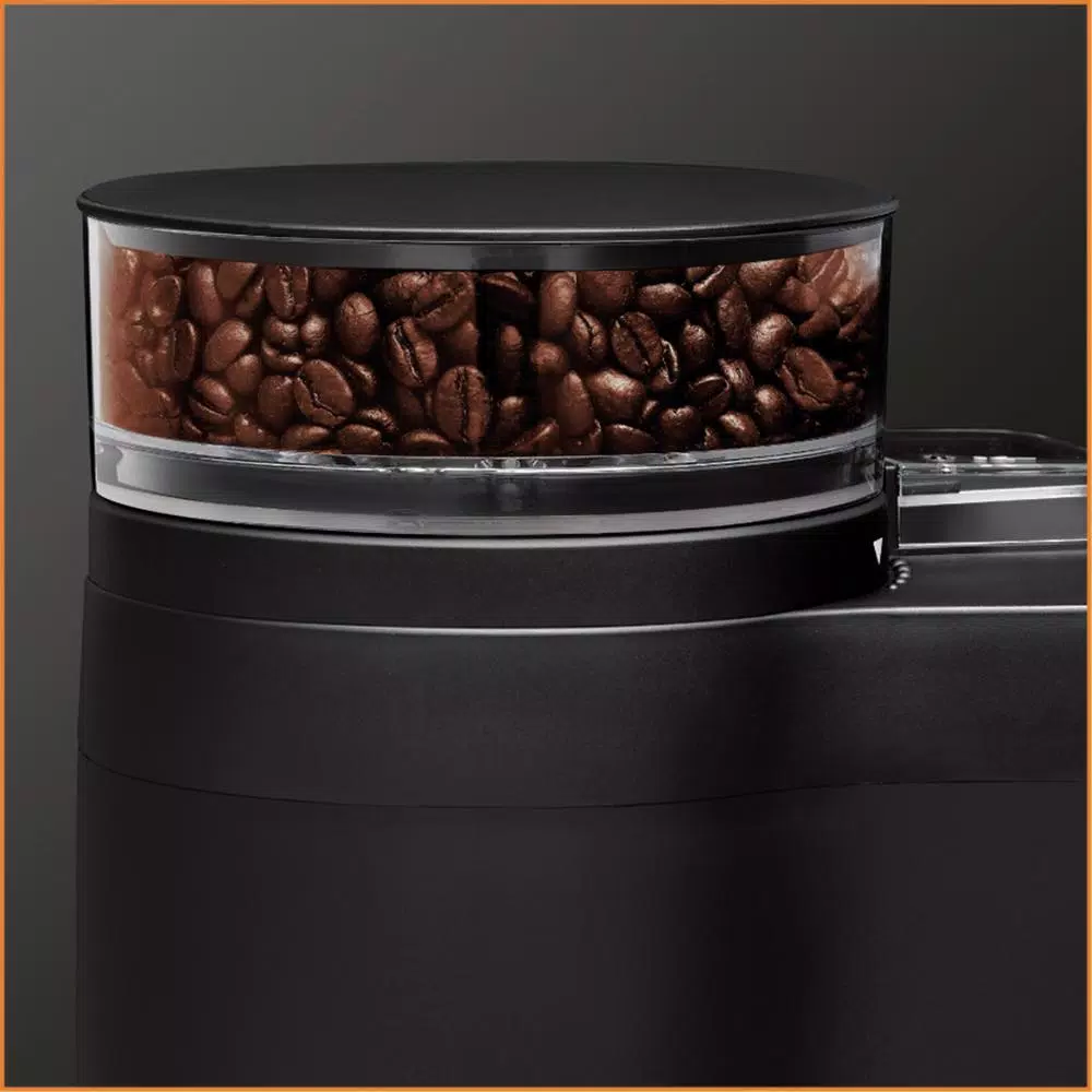 KRUPS Grind and Brew 10-Cup Stainless Steel Drip Coffee Maker with Built-In Conical Burr Grinder