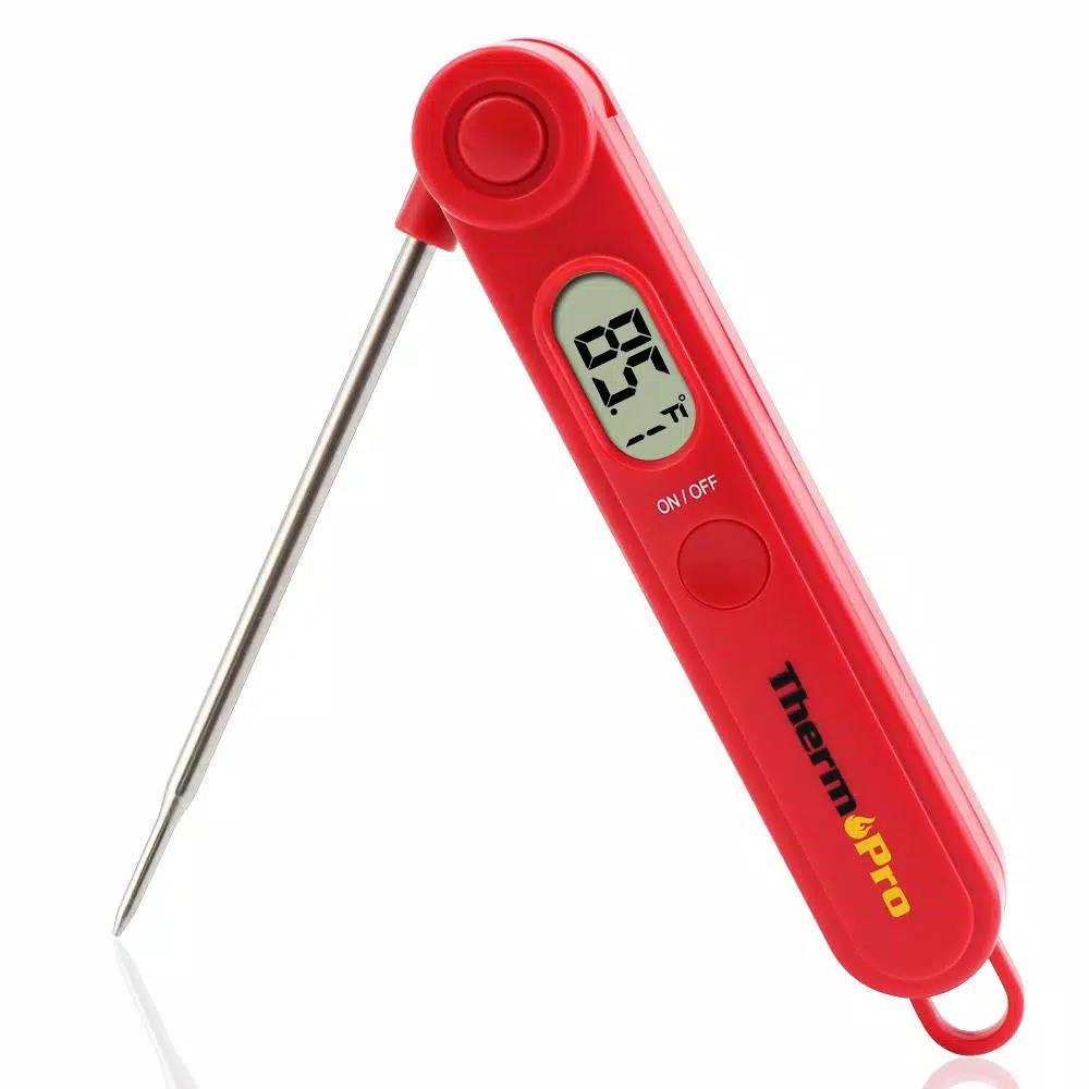 ThermoPro TP-03A Digital Instant Read Food Thermometer for Meat, BBQ, and Grilling