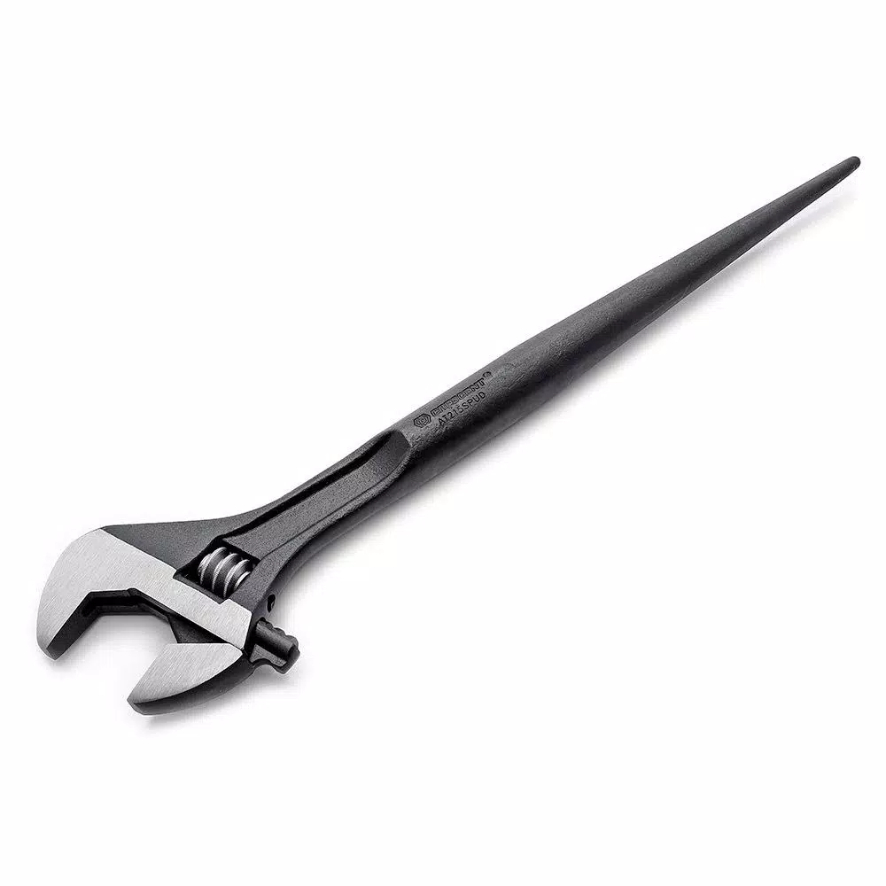 Crescent 16 in. Adjustable Construction Wrench, 1-1/2 in. Capacity