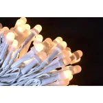 Novolink 200 LED Mini Globe Warm White Icicle String Lights with Wireless Smart App Control thumbnail 5