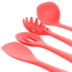 MegaChef 12-Piece Red Silicone Kitchen Utensil Set thumbnail 5