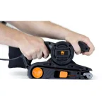WEN 7-Amp 3 in. x 21 in. Corded Belt Sander with Dust Bag thumbnail 7