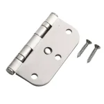 Everbilt 3-1/2 in. Satin Nickel Ball Bearing Door Hinge 3-Pack thumbnail 4