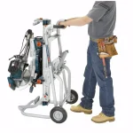 Bosch CM10GD 10 in. Dual-Bevel Sliding Glide Miter Saw with Gravity Rise Stand and Wheels thumbnail 4
