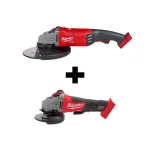 Milwaukee M18 FUEL 7-9 in. Large Angle Grinder & 4.5-5 in. Grinder Combo Kit thumbnail 1