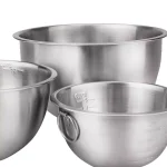Tovolo 3-Piece Stainless Steel Mixing Bowl Set with Tight-Seal Lids thumbnail 3