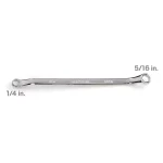 TEKTON 1/4 in. x 5/16 in. 45° Offset Double Box End Wrench thumbnail 2