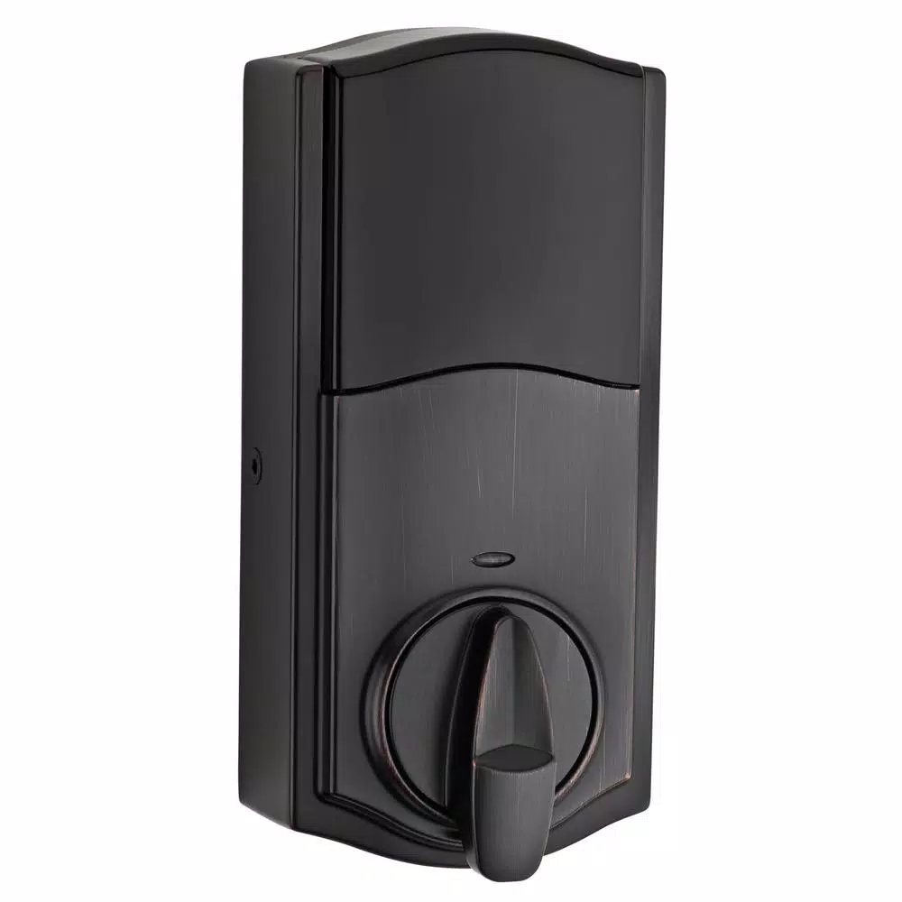Kwikset SmartCode 916 Z-Wave Smart Deadbolt with SmartKey Security, Venetian Bronze
