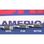 Drill America M28 x 2 High-Speed Steel Hand Plug Tap thumbnail 7