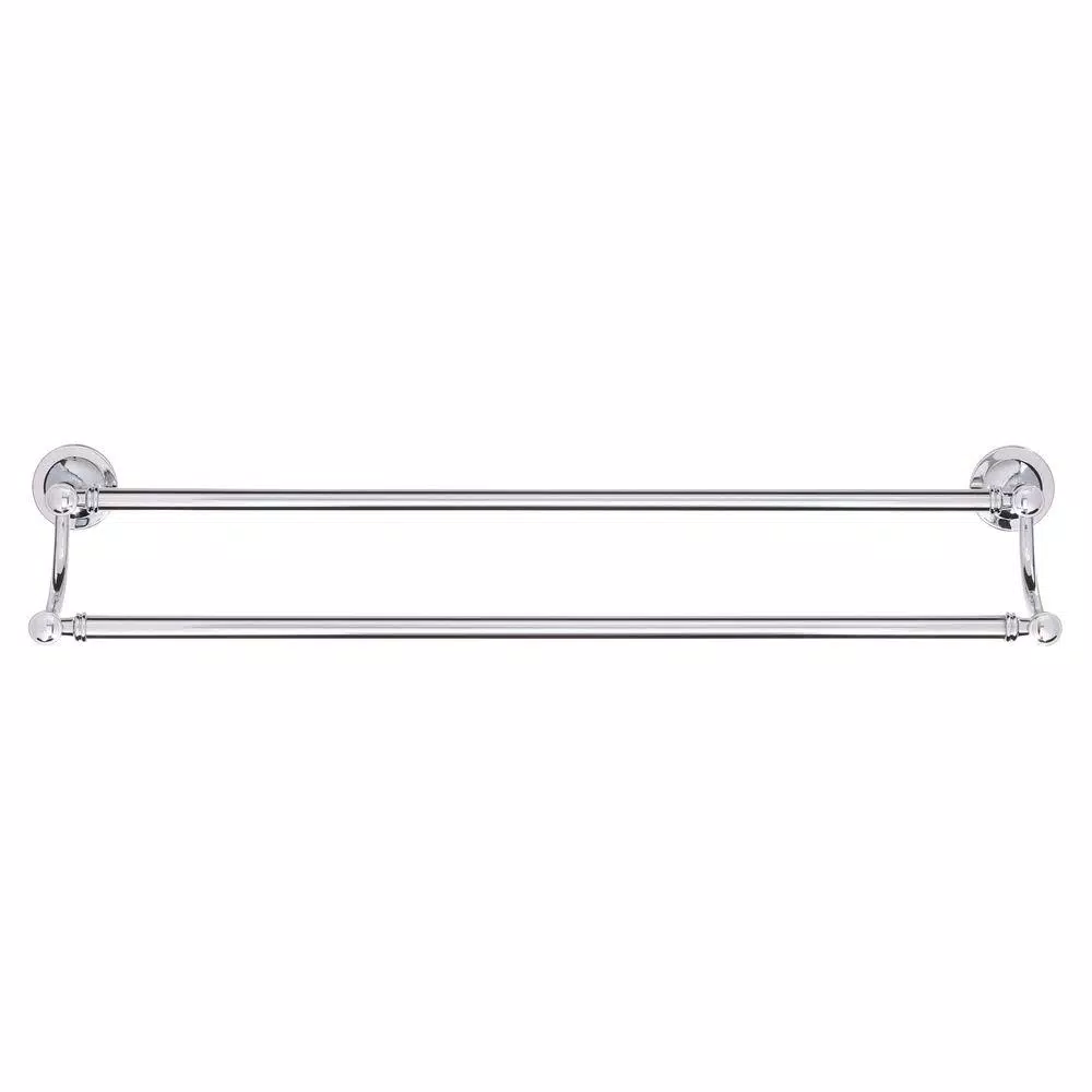 Delta Silverton 24 in. Double Towel Bar, Polished Chrome