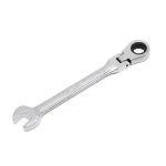 Husky 15 mm Flex Head Ratcheting Combination Wrench, 12-Point 72-Tooth thumbnail 1