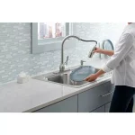 KOHLER Barossa Touchless Single-Handle Pull-Down Kitchen Faucet, Vibrant Stainless thumbnail 8