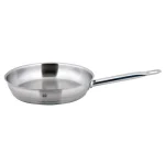 1829 Carl Schmidt Sohn PRO-X 9.5 in. Stainless Steel Skillet with Aluminum Encapsulated Base, Satin Finish thumbnail 1
