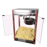 Paragon 1971 Pastime Pop 8 oz. Commercial Popcorn Machine with Faux Wood Corner Posts thumbnail 2