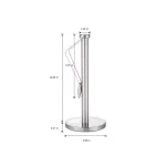 Alpine Industries Alpine Stainless Steel Freestanding Paper Towel Holder with Non-Slip Base thumbnail 3