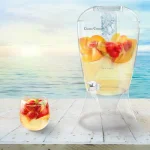 Classic Cuisine 8 Qt. BPA-Free Shatterproof Beverage Dispenser with Infusion Bowl thumbnail 4
