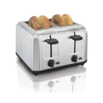 Hamilton Beach 4-Slice Stainless Steel Wide Slot Toaster with High-Lift Toast Boost thumbnail 1