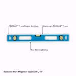 Empire 24 in. Polycast I-Beam Level with 3 Acrylic Vials thumbnail 2