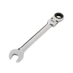 TEKTON 21 mm Flex-Head Ratcheting Combination Wrench, 6-Point Box End thumbnail 1