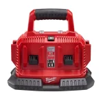 Milwaukee M18 18V Lithium-Ion 6-Port Sequential Battery Charger 48-59-1806 thumbnail 2