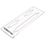 POWERTEC 71120 Picture Hanging Keyhole Template for Router thumbnail 1