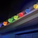 Brite Star Symphony of Lights 10-Light LED G40 Color-Changing Globe Specialty Lights thumbnail 3