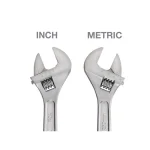 TEKTON 10 in. Adjustable Wrench, Carbon Steel with Satin Chrome Finish thumbnail 3