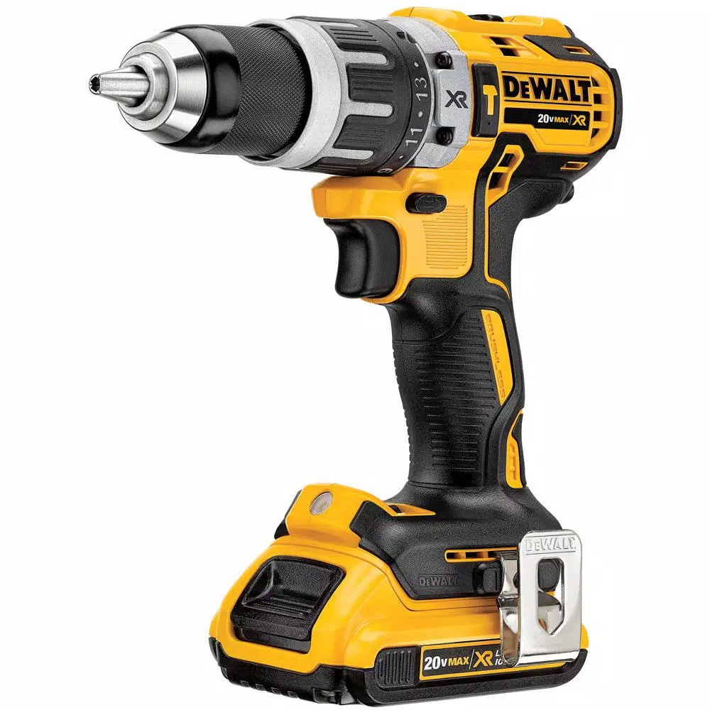 DEWALT 20V MAX XR Brushless Hammer Drill and Impact Driver Combo Kit with (2) Batteries & Charger