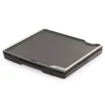 Presto Tilt and Fold 210 sq. in. Electric Griddle with Temperature Sensor, Black thumbnail 2