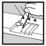 Everbilt 3-1/2 in. x 5/8 in. Radius Black Steel Butt Marker for Door Installation thumbnail 6