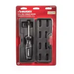 Husky 1/4 in. Hex Torque Screwdriver, 8-40 in-lbs, with Hard Plastic Storage Case thumbnail 3