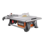 RIDGID 7 in. Corded Wet Tile Saw with 24 in. Rip Capacity and Gel-Foam Knee Pads Bundle thumbnail 3