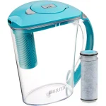 Brita Stream 10-Cup Filter-As-You-Pour Water Pitcher with Filter, Lake Blue thumbnail 1