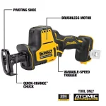 DEWALT 20V MAX ATOMIC Cordless Brushless 4-Tool Combo Kit with (2) 2.0 Ah Batteries, Charger & Bag thumbnail 3