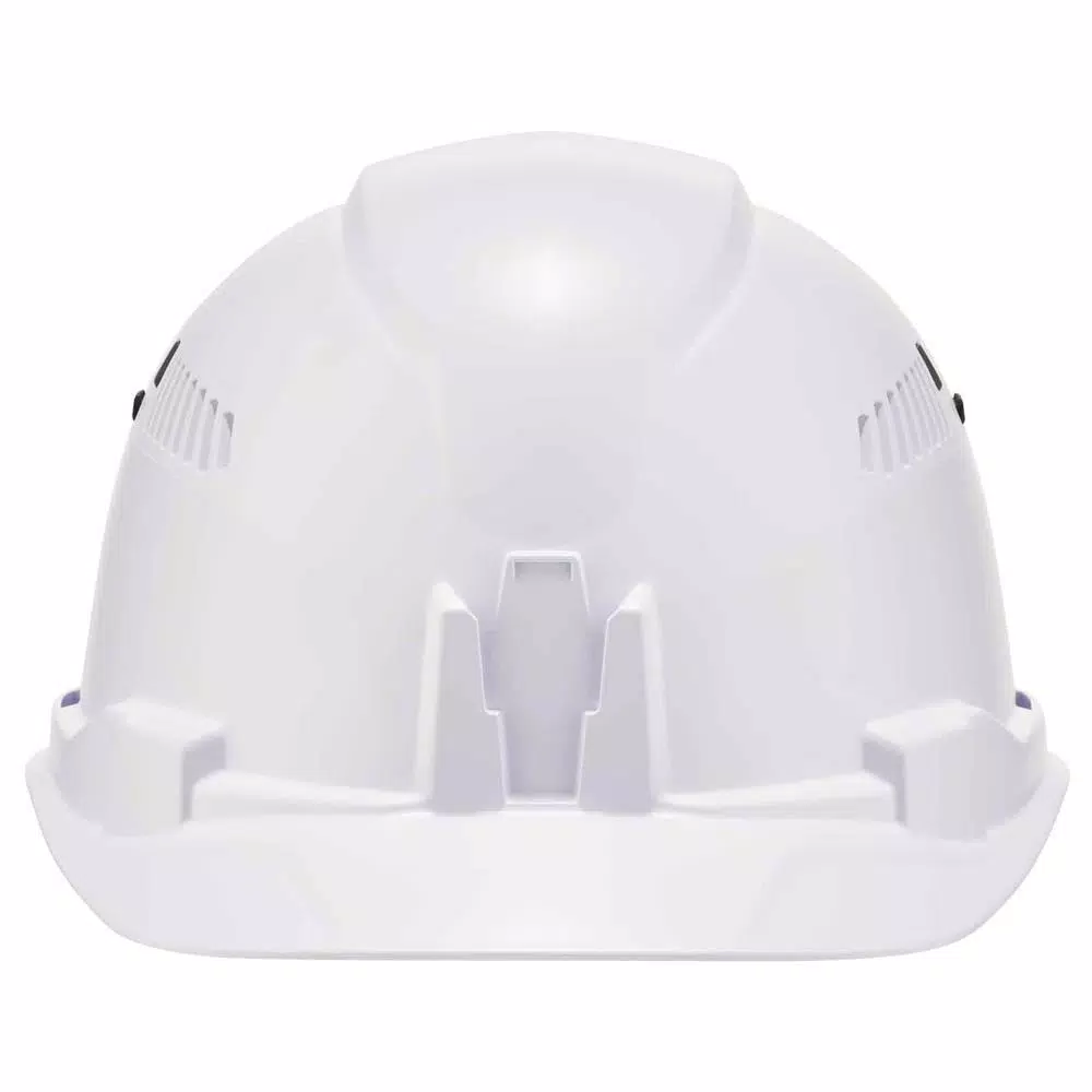 Ergodyne Skullerz 8972 Class C Vented Cap Style Hard Hat with Ratchet Suspension - White